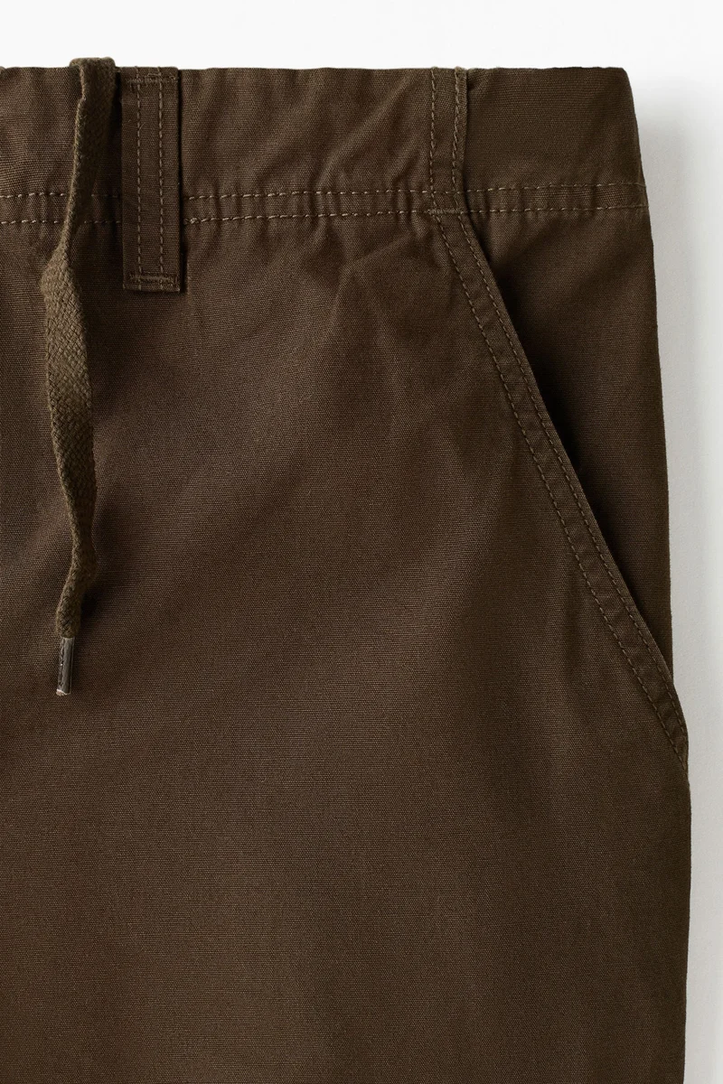 H&M  Relaxed Fit Cotton cargo trousers for Men | Best Price UAE
